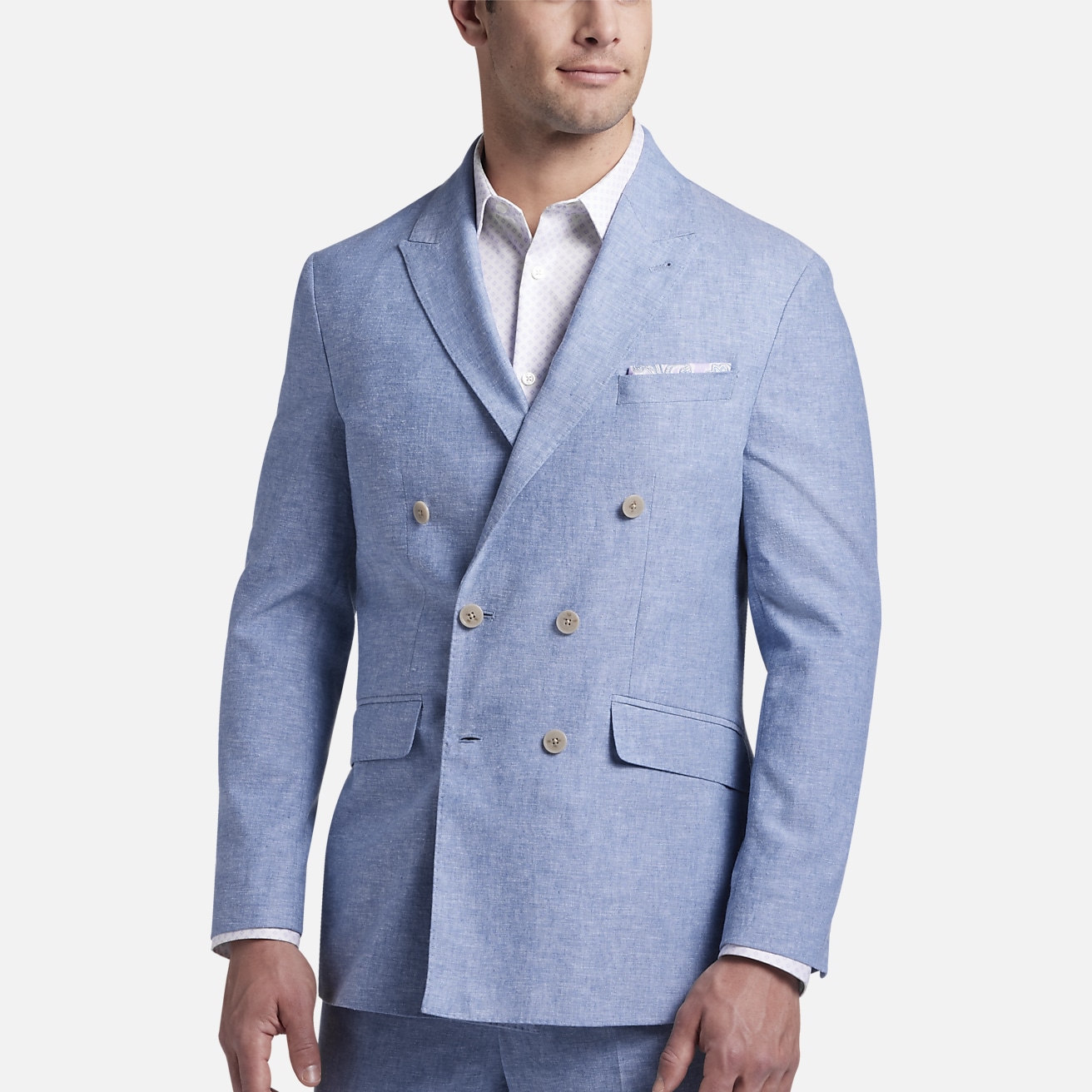 JOE Joseph Abboud Slim Fit Linen Blend Suit Separates Jacket, All Sale