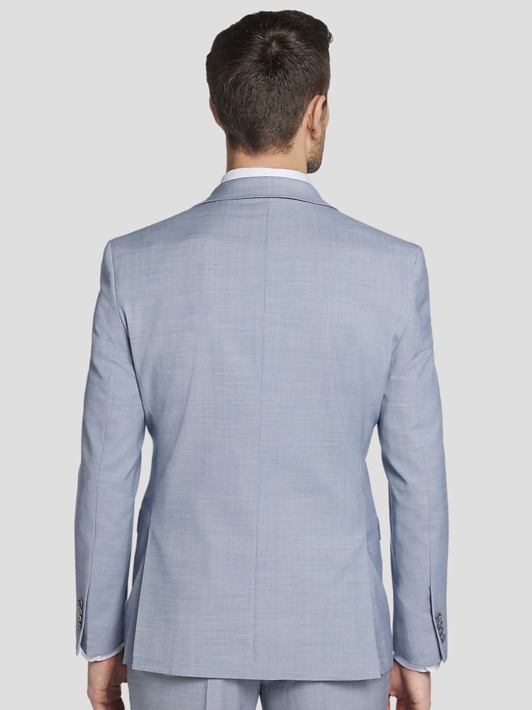 JOE Joseph Abboud Slim Fit Suit Jacket, Lt Blue Sharkskin | Men's