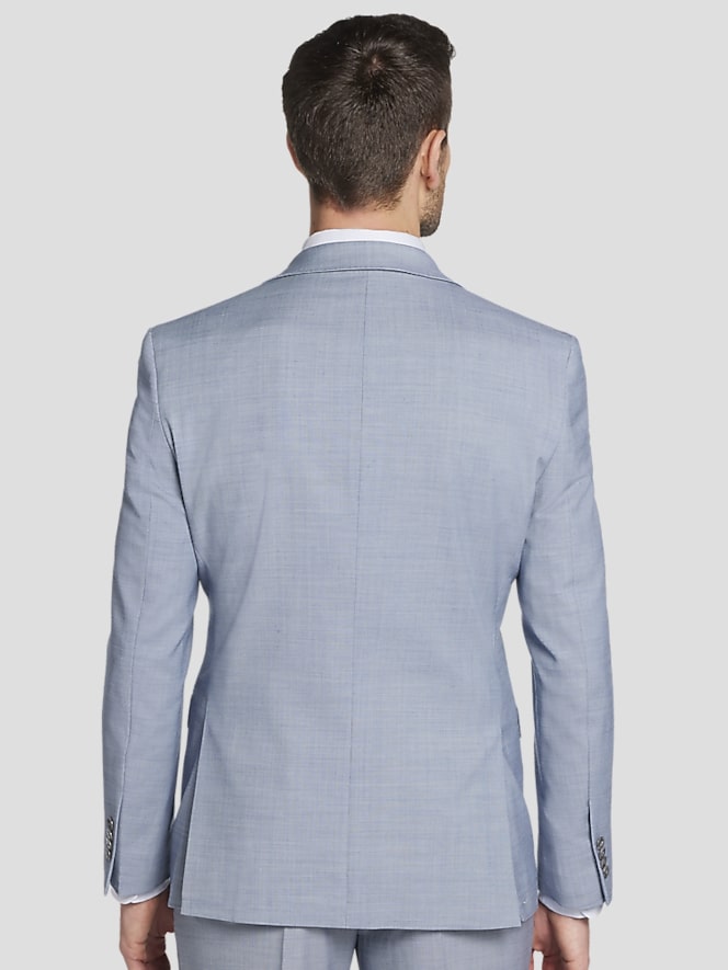 JOE Joseph Abboud Slim Fit Sharkskin Suit Jacket