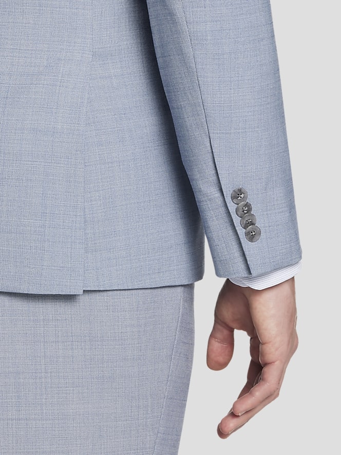 JOE Joseph Abboud Slim Fit Sharkskin Suit Jacket