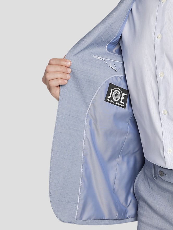 JOE Joseph Abboud Slim Fit Sharkskin Suit Jacket