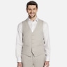 JOE Joseph Abboud Slim Fit Wool Blend Sharkskin Suit Vest