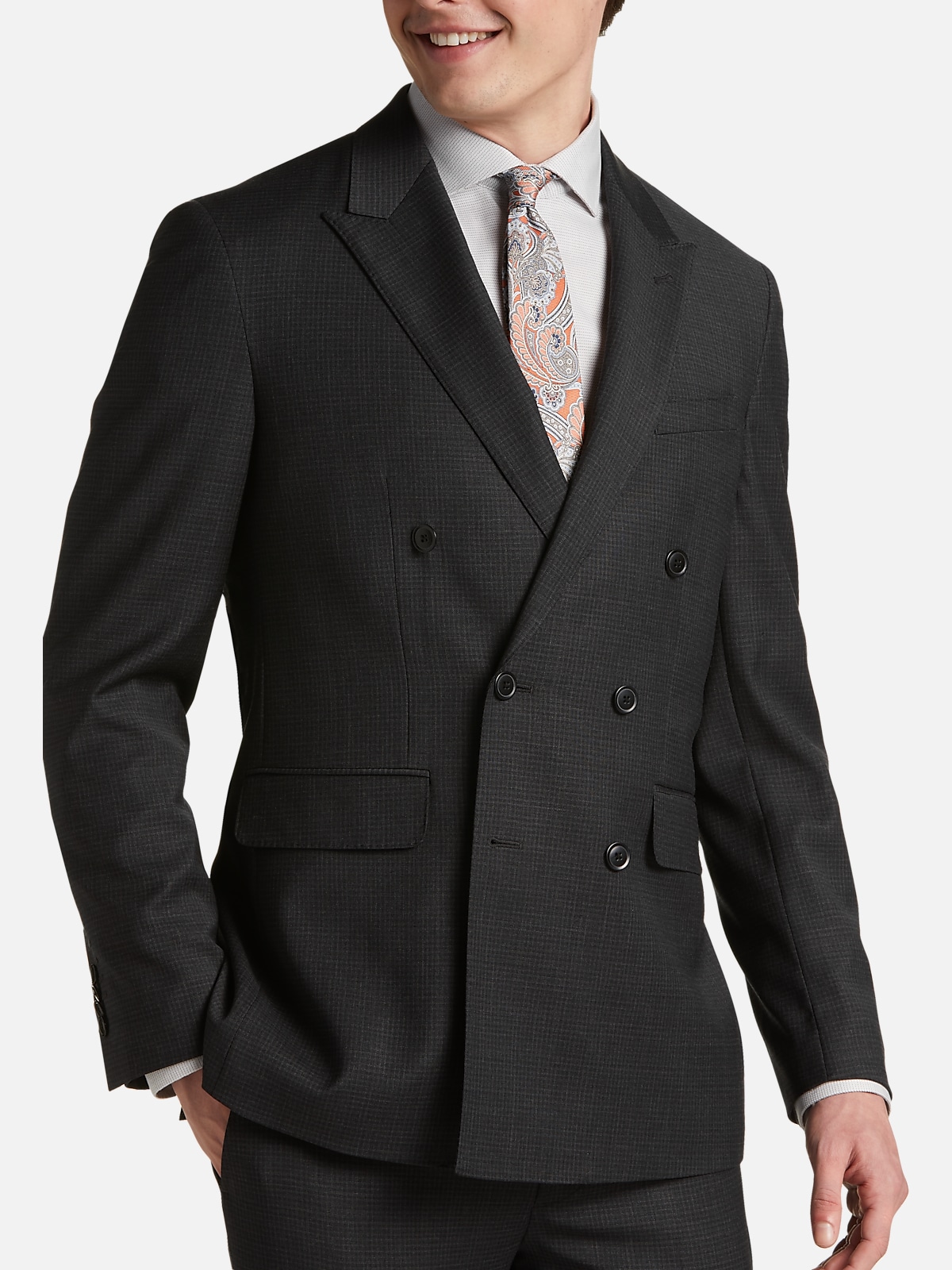 Joe's Men's Two-Button Camo Jacket Slim Fit Mens 2 Button Suit