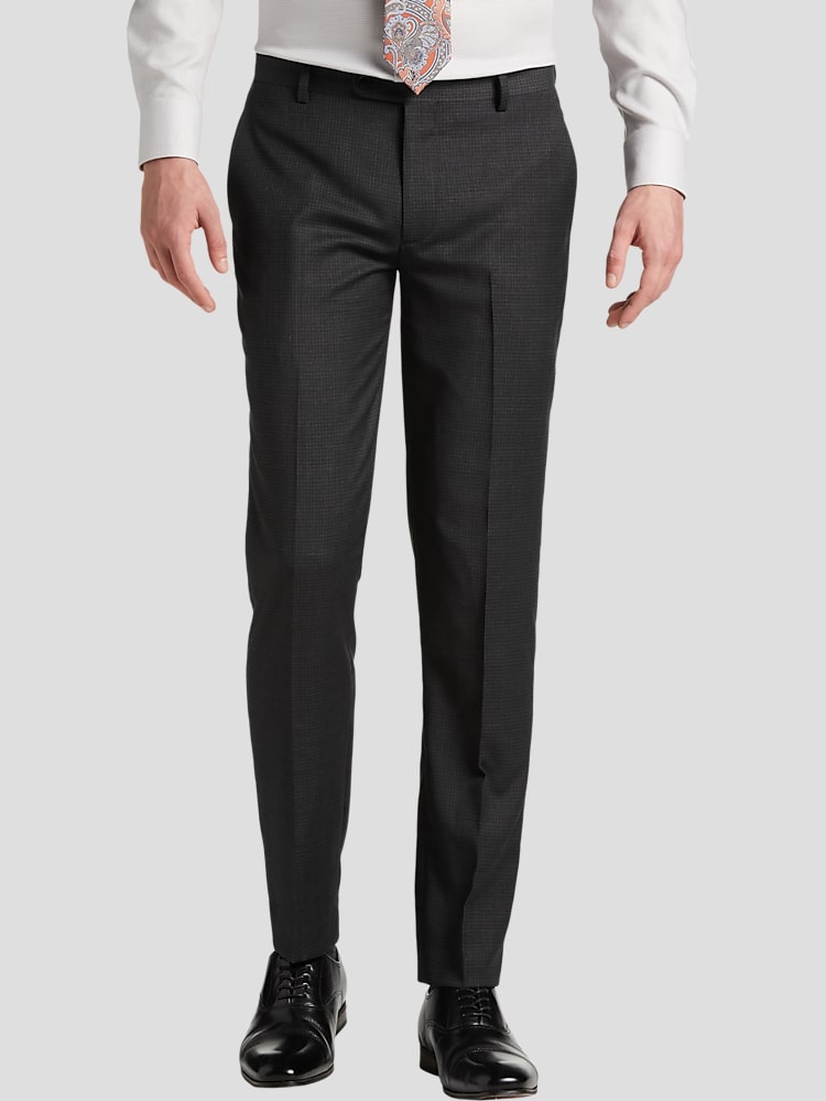 Slim Fit-Formal Trouser-Charcoal