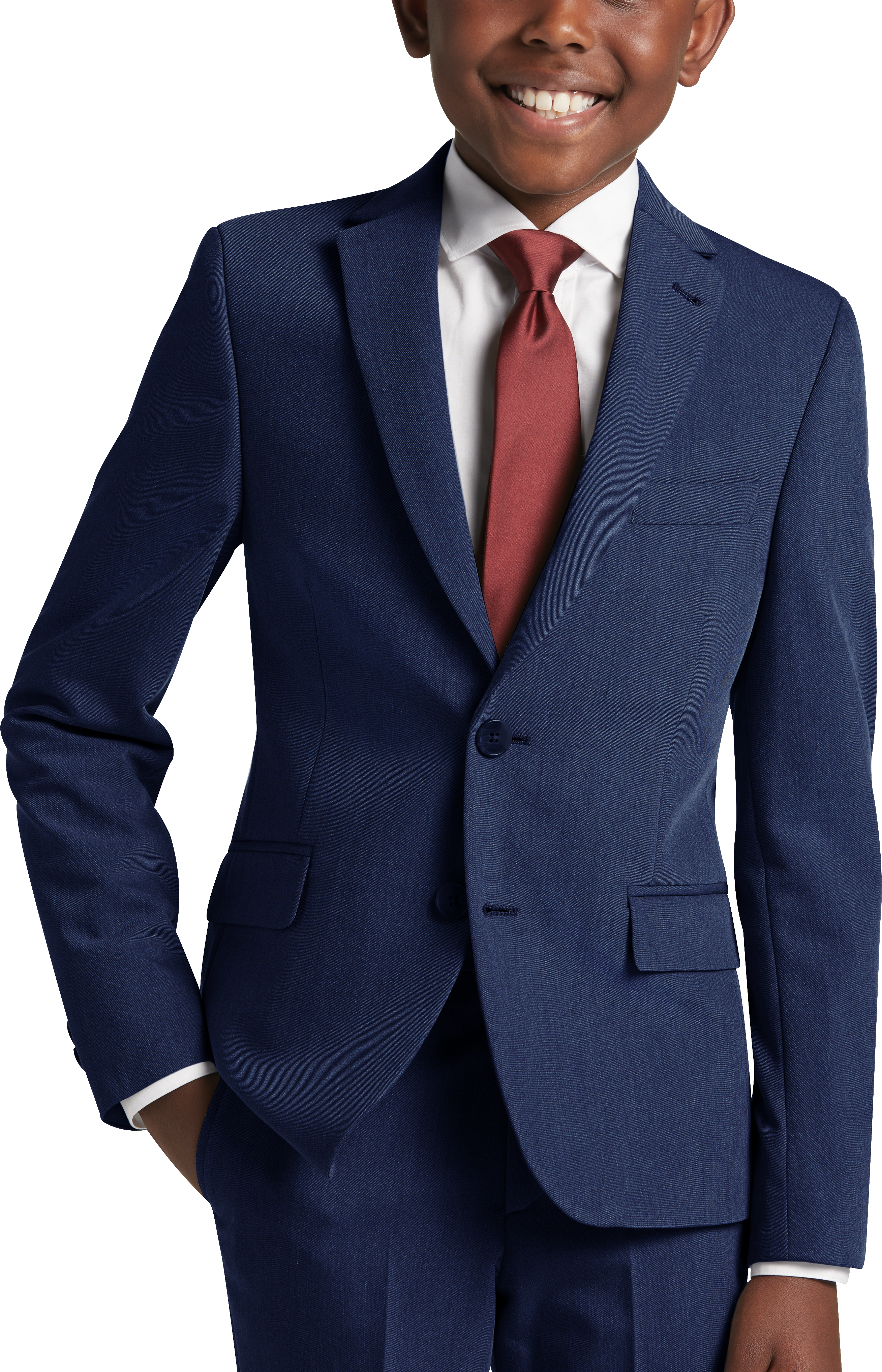 Boys Slim Fit Suit Jacket