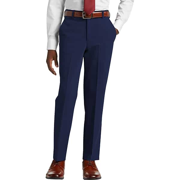 Joseph Abboud Boys Classic Fit Men's Suit Pants Blue/Postman - Size: Boys 8 TMW3XTR08014