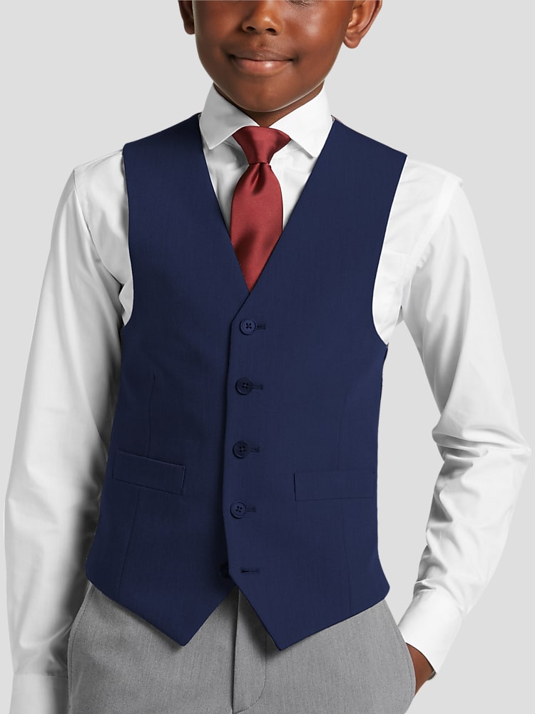 Boys navy blue vest top