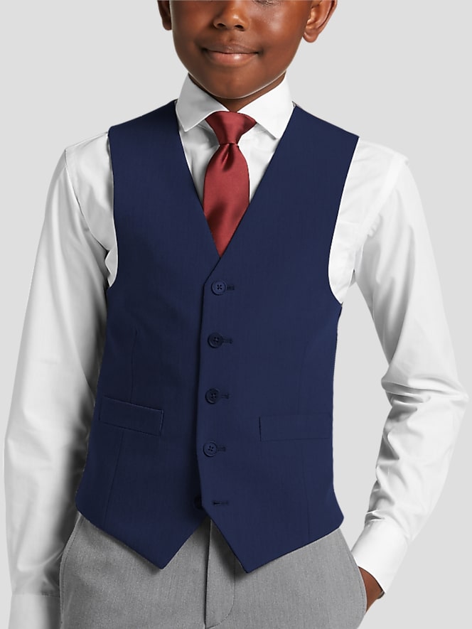 Joseph Abboud Boys Slim Fit Suit Vest