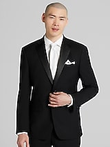 Pronto Uomo Platinum Executive Fit Premium Wool Blend Tuxedo Jacket
