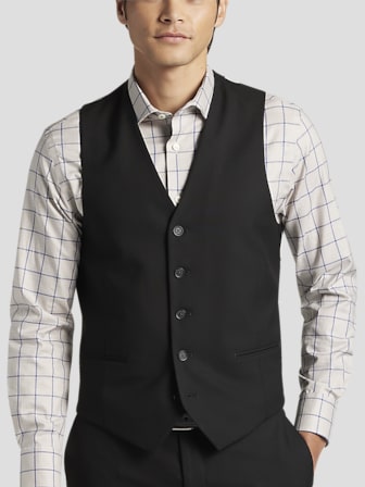 Skinny Fit Suit Vest