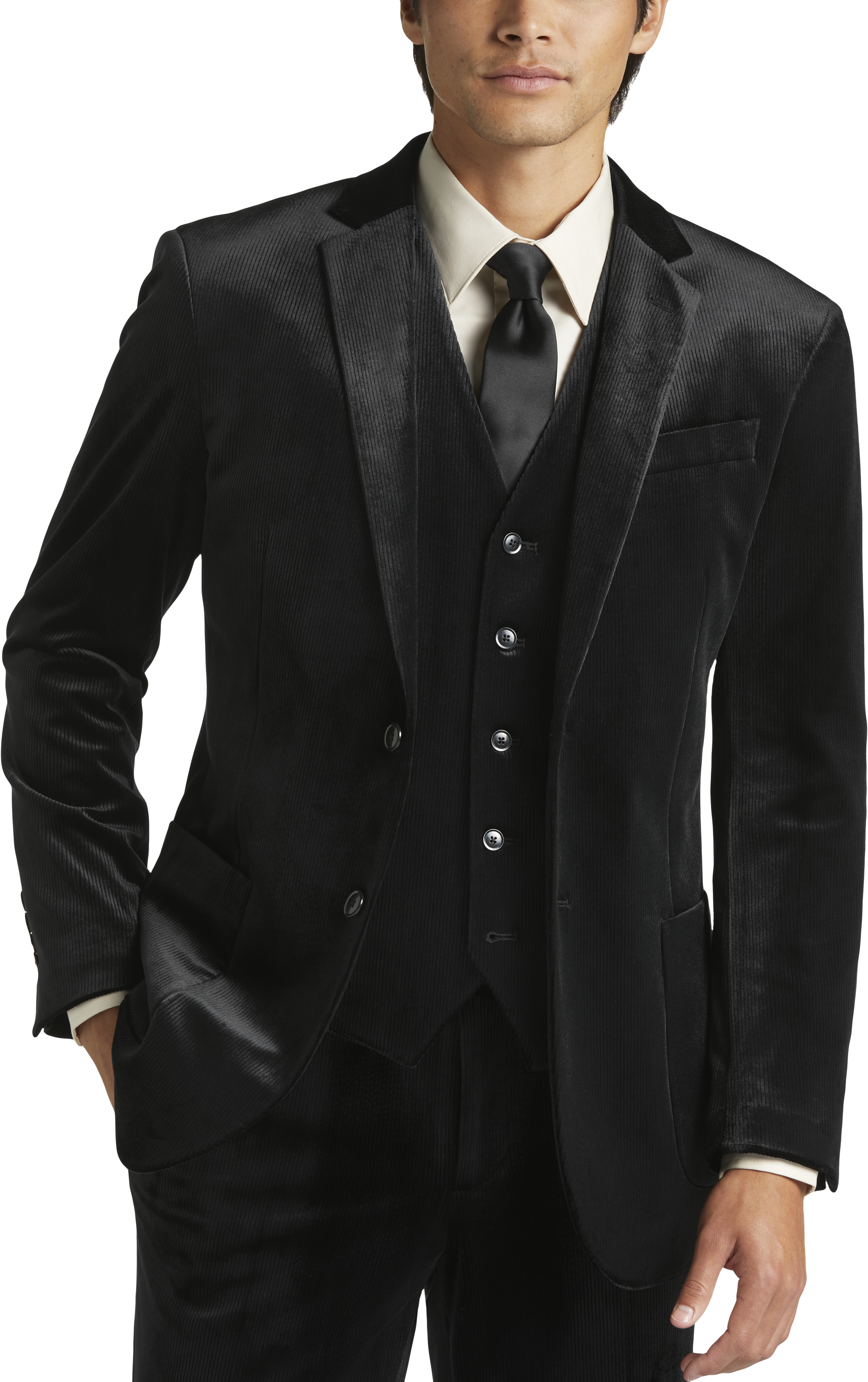 Skinny Fit Corduroy Suit Separates Jacket