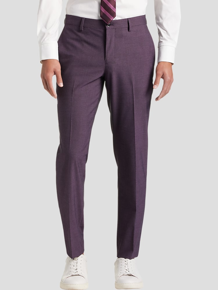 Skinny fit dress pants top