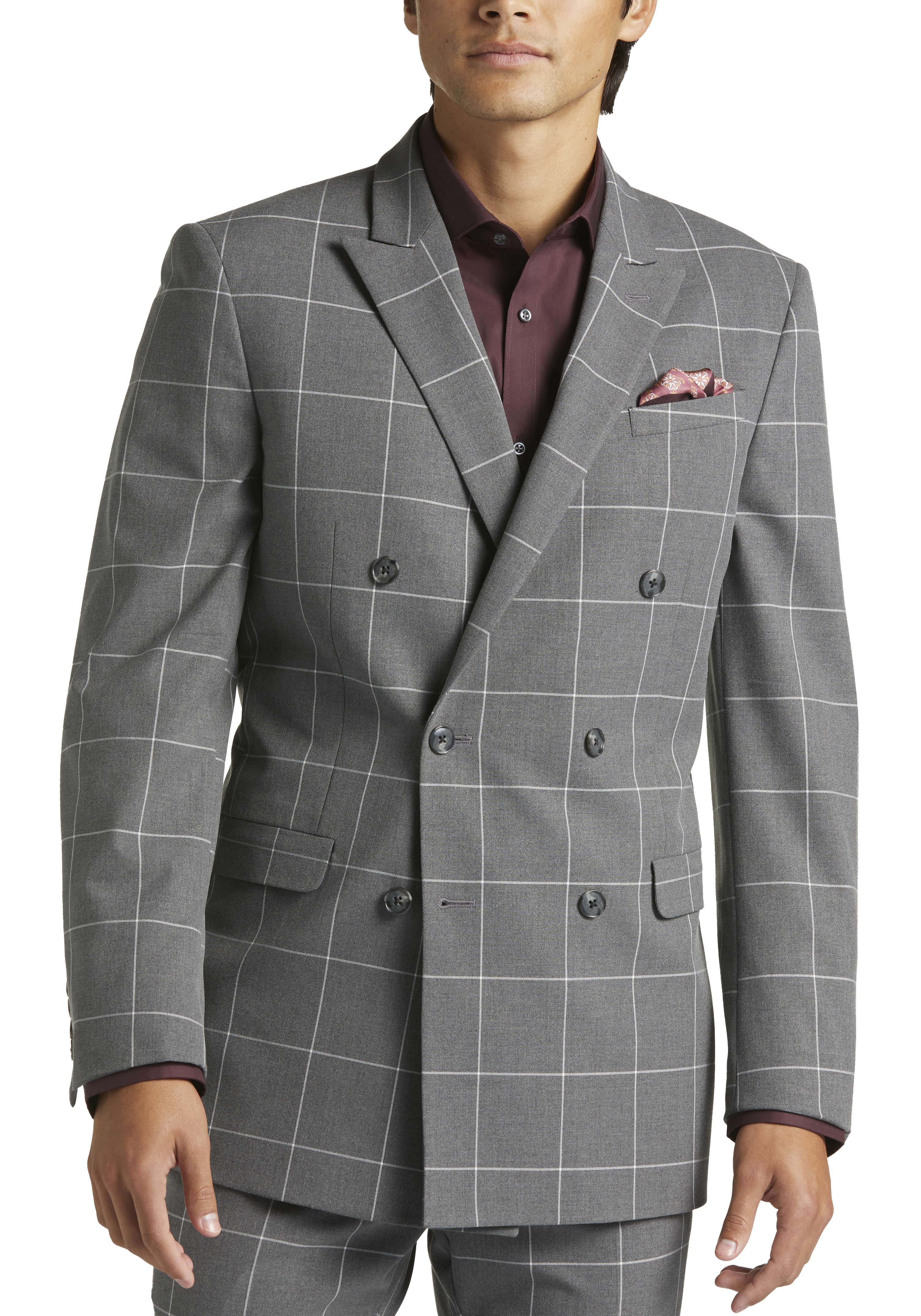Skinny Fit Peak Lapel Suit Separates Jacket