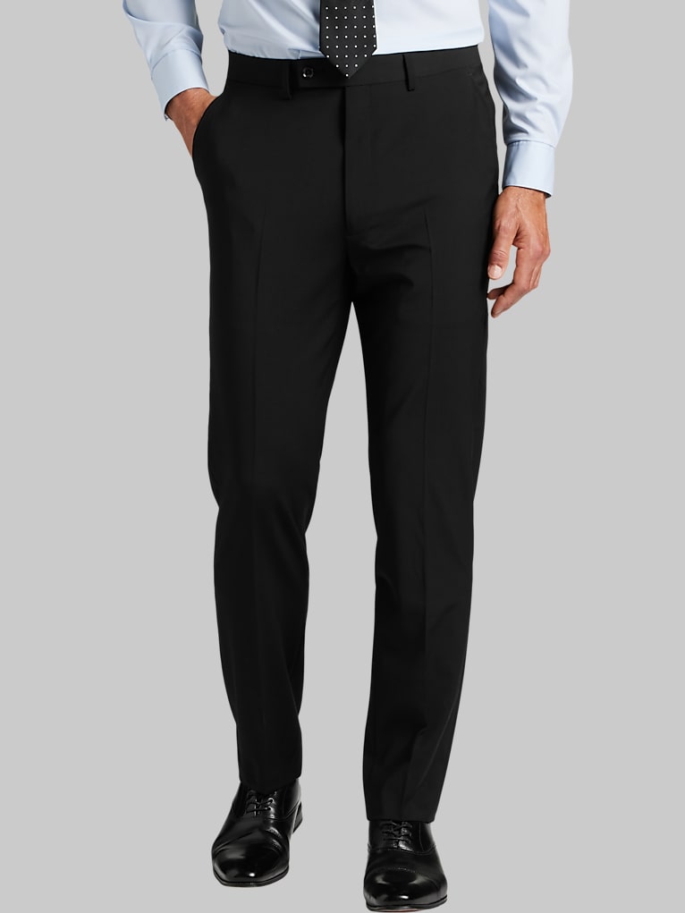 Calvin Klein Slim Fit Wool Blend Suit Pants