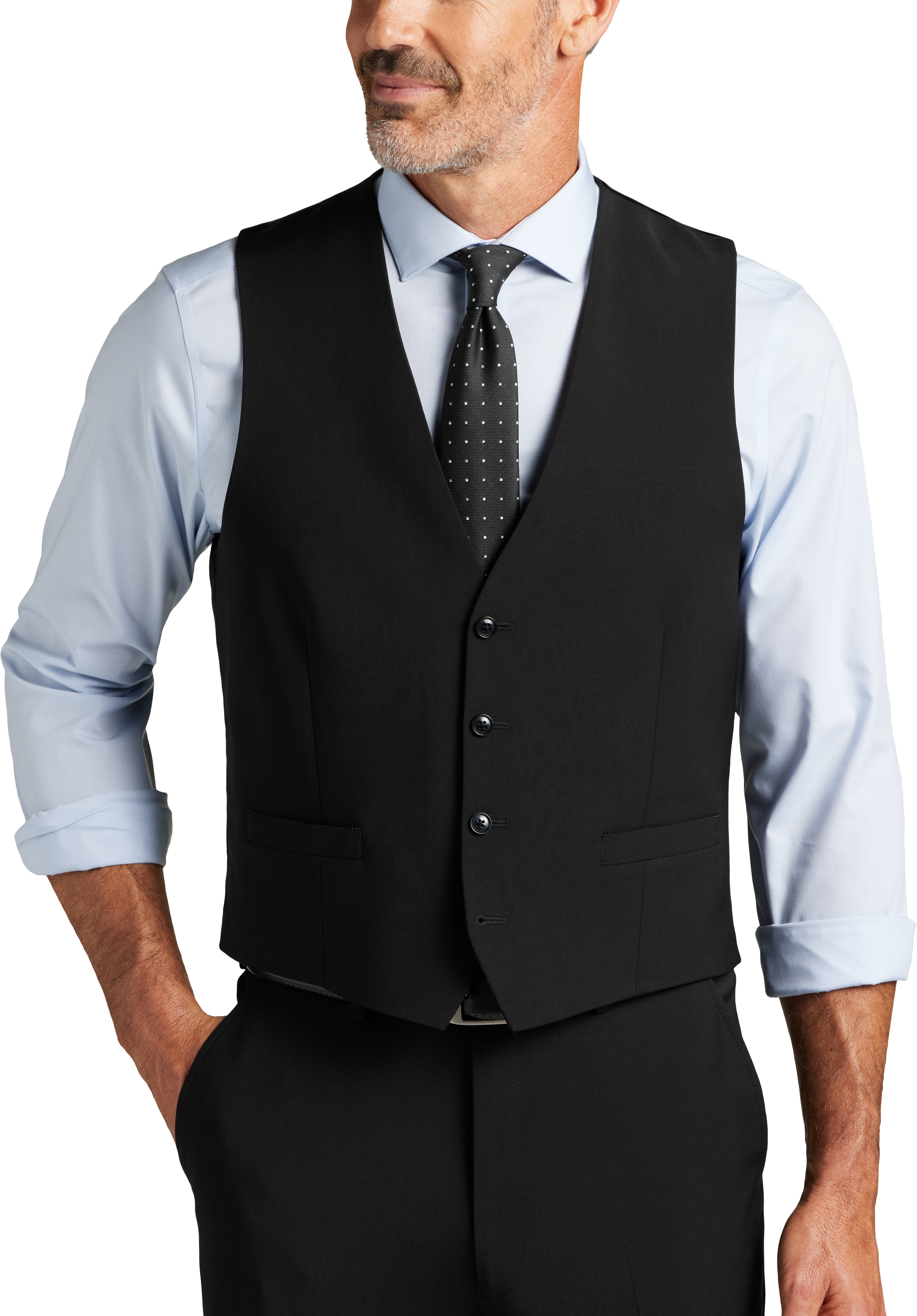 Slim Fit Suit Separates Vest