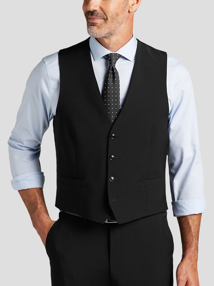 Calvin Klein Slim Fit Suit Separates Vest Suit Separate Vests Men s Wearhouse