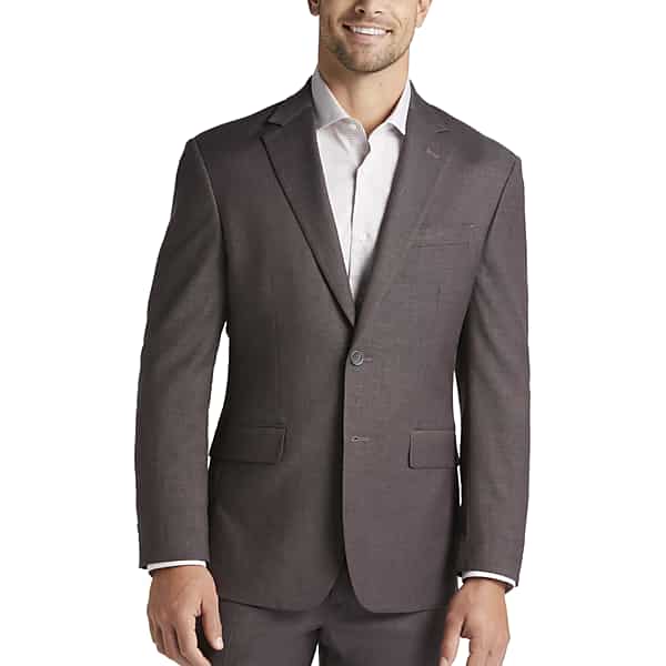 Pronto Uomo Men's Modern Fit Suit Separates Jacket Purple Sharkskin - Size: 36 Regular - Only Available at Men's Wearhouse