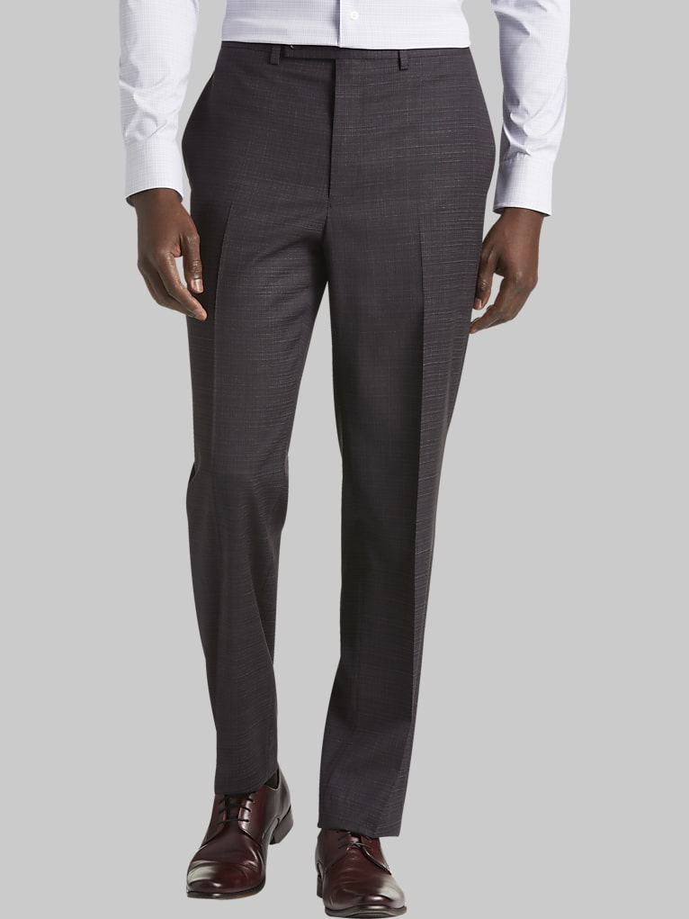 Michael Strahan Classic Fit Wool Blend Suit Pants