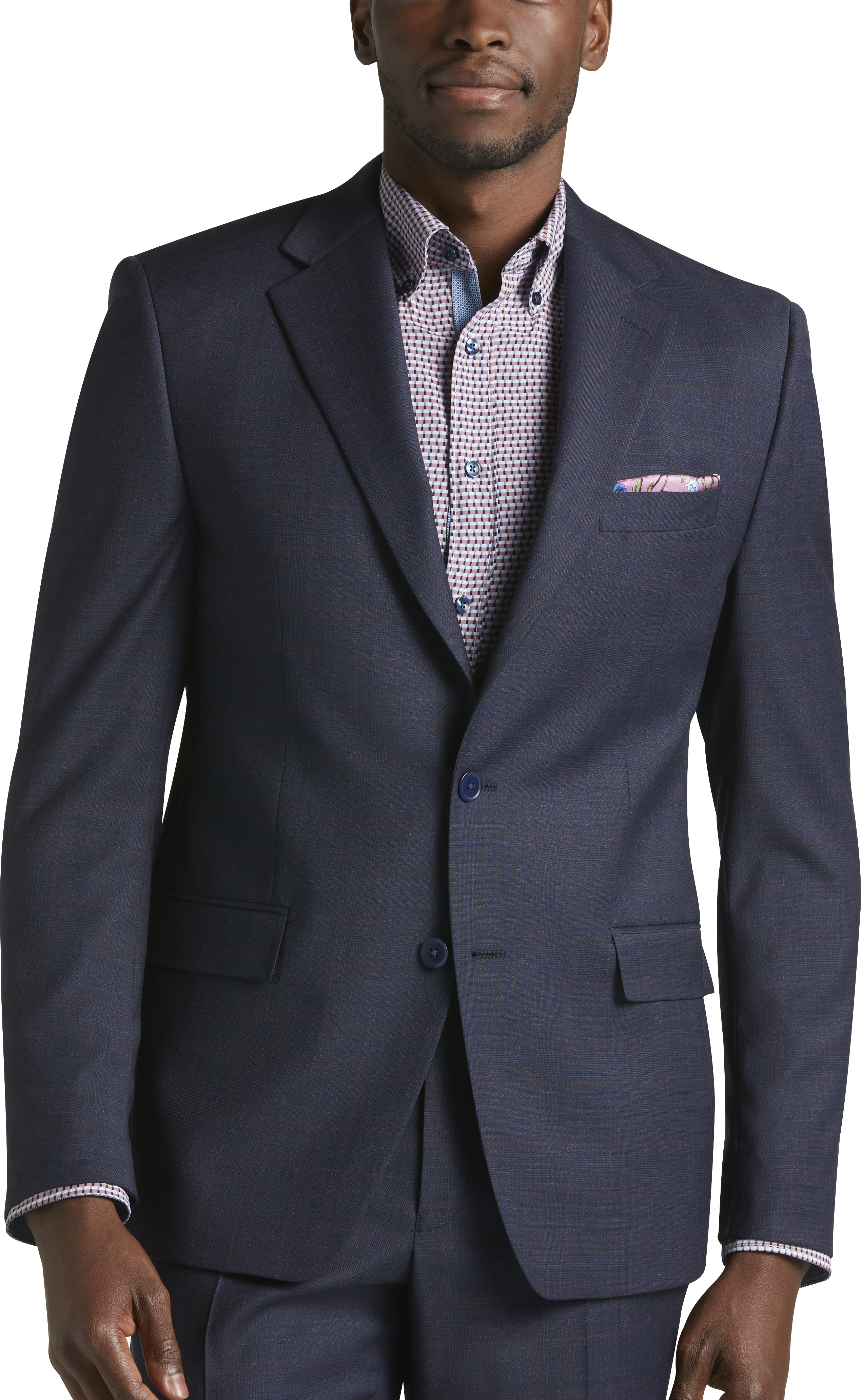 Michael Strahan Classic Fit Wool Blend Suit Jacket | Suit