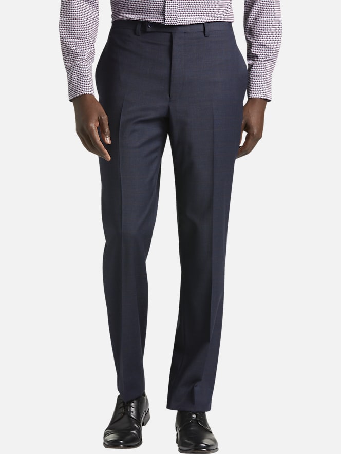 Michael Strahan Classic Fit Suit Separates Pants Plaid Pants Mens Wearhouse 