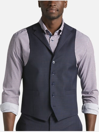 Michael Strahan Classic Fit Suit Separates Vest | All Clothing| Men's ...
