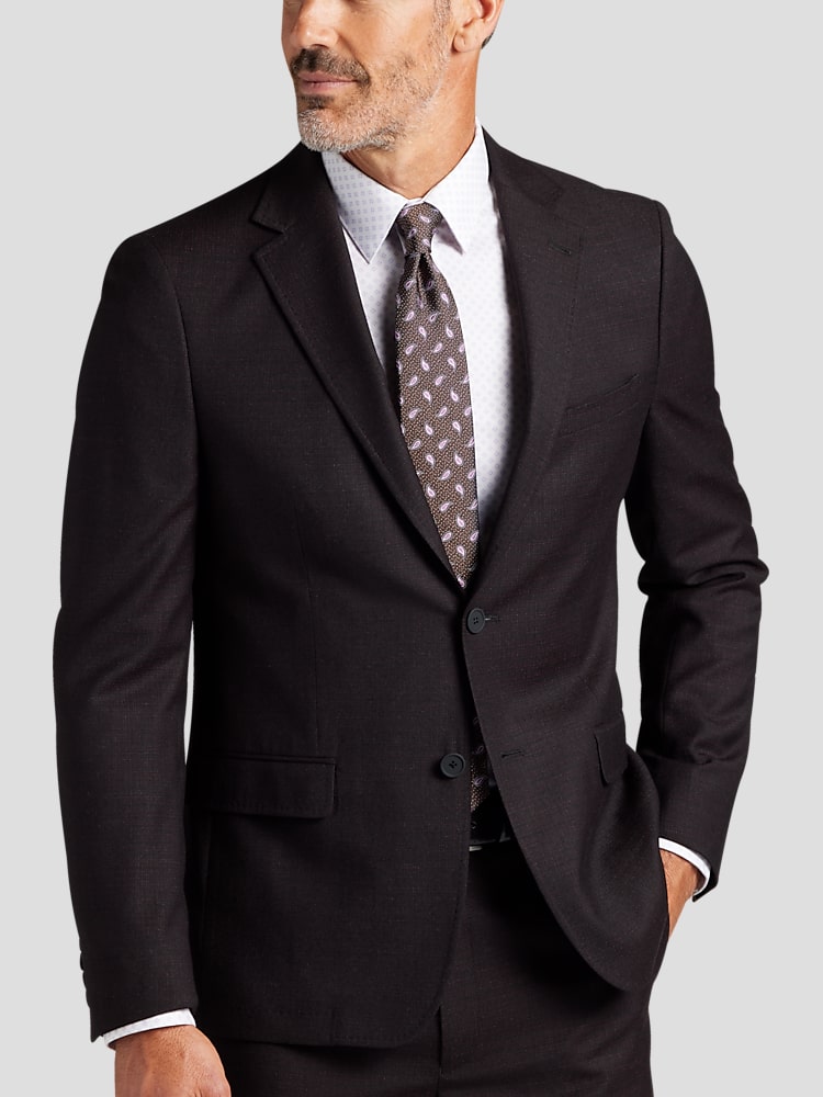 Calvin klein men's shirt collar wool jacket top