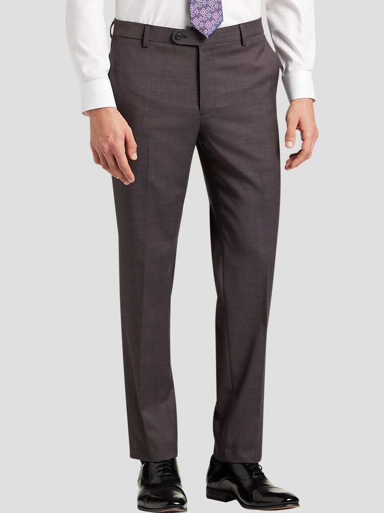 Calvin klein men's slim fit dress pants hotsell