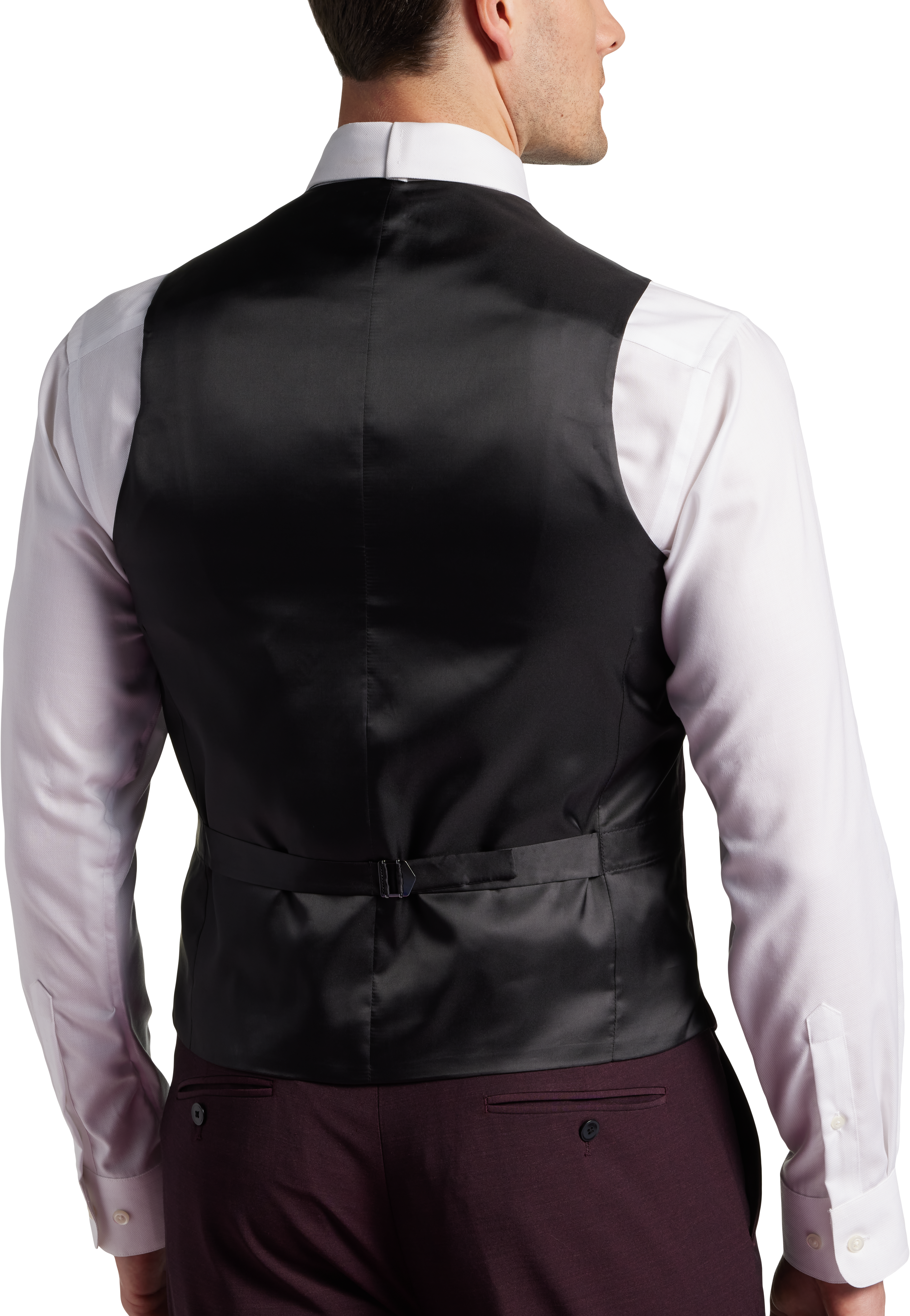 Slim Fit Wool Blend Suit Vest