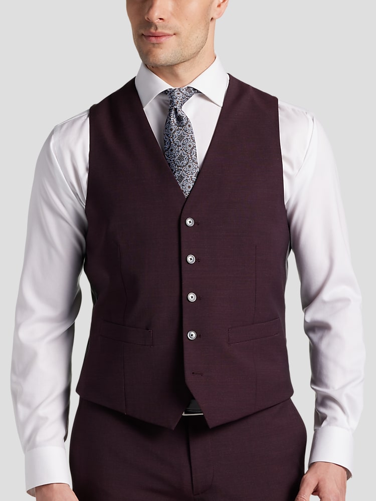 JOE Joseph Abboud Slim Fit Wool Blend Suit Vest | Suit Vests