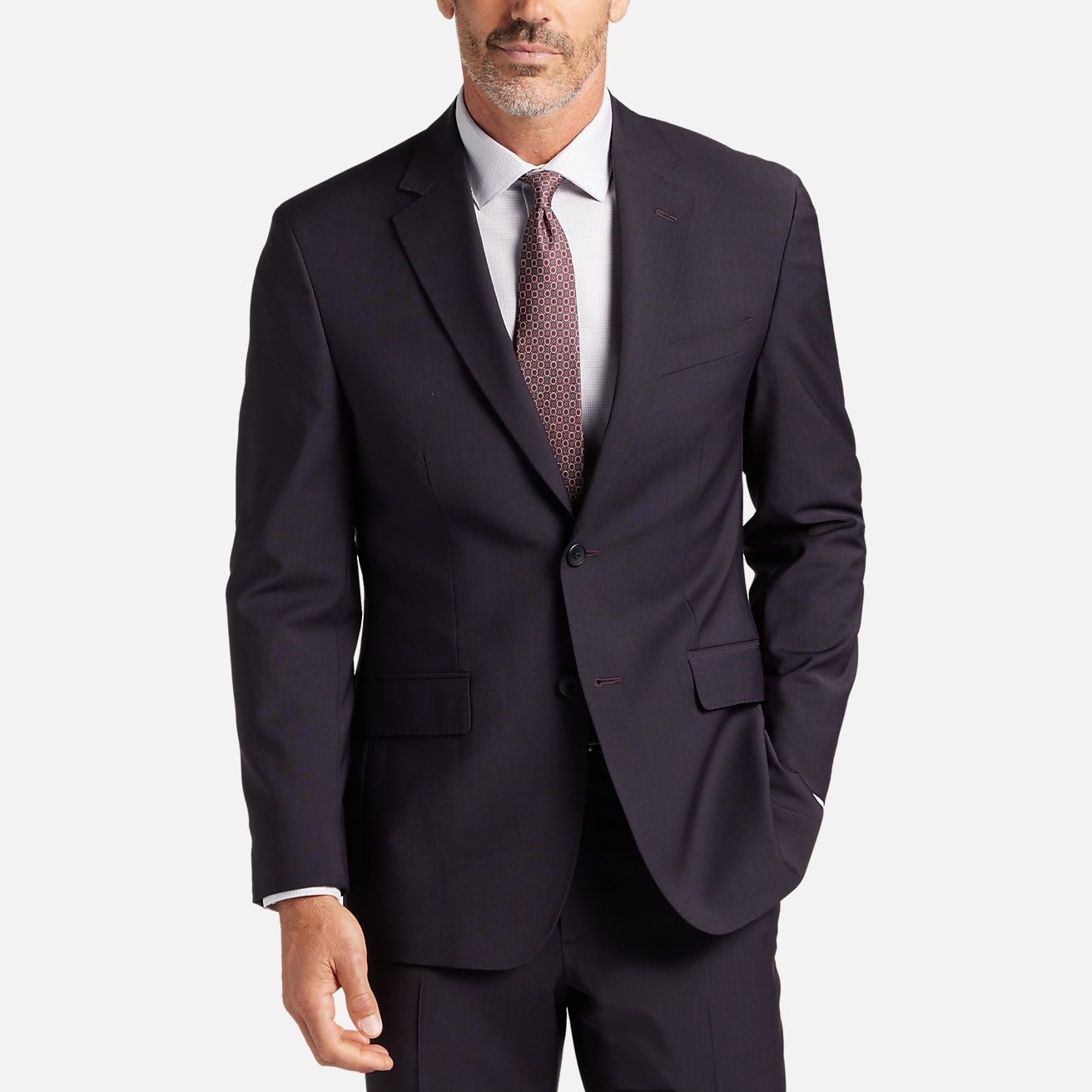 Calvin Klein Slim Fit Linen-Blend Suit Separates Jacket | All Sale| Men's  Wearhouse