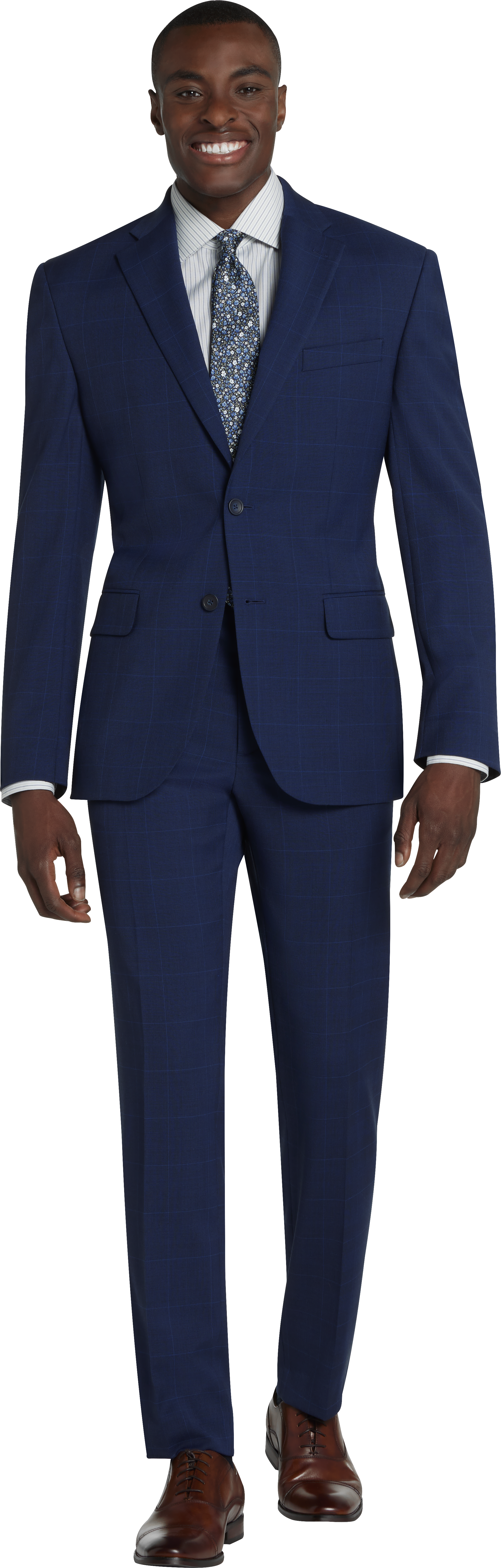 Pronto Uomo Platinum Modern Fit Suit Separates Tuxedo Pants, All Clothing