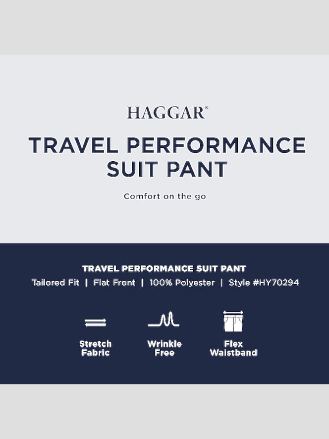 Haggar Travel Performance Tailored Fit Suit Jacket
