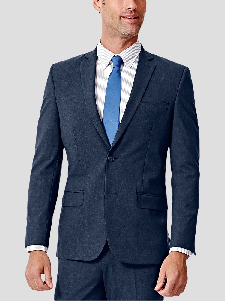 J.M. Haggar Men's Slim-Fit 4-Way Stretch Suit Jacket - Blue