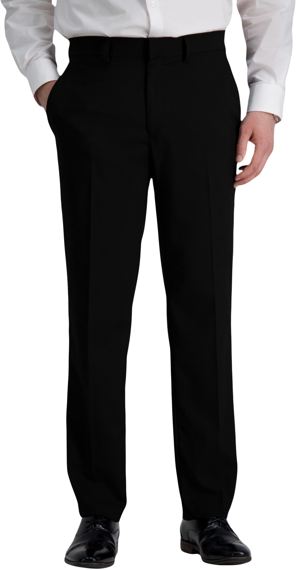 Modern Straight Fit Premium Comfort Performance 4-Way Stretch Suit Separates Pants