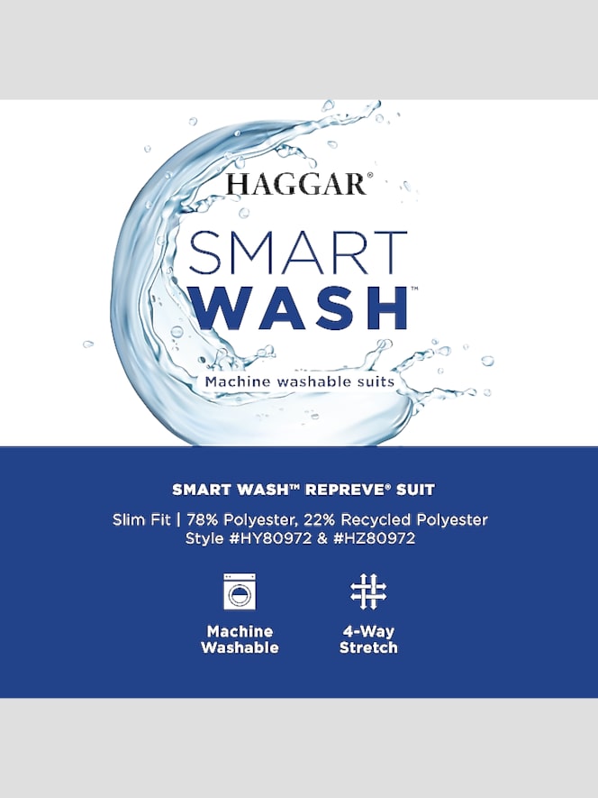 Haggar Smart Wash&reg; Repreve&reg; Slim Fit Suit Jacket