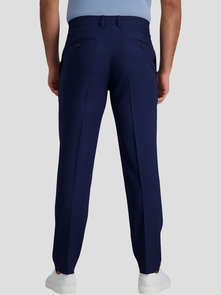 mens haggar active series straight fit dress pants Haggar Premium Comfort Dress Pants, Pleated Front in Dark Chocolate main image 1
