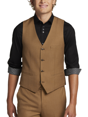 JOE Joseph Abboud Slim Fit Linen Suit Separates Vest