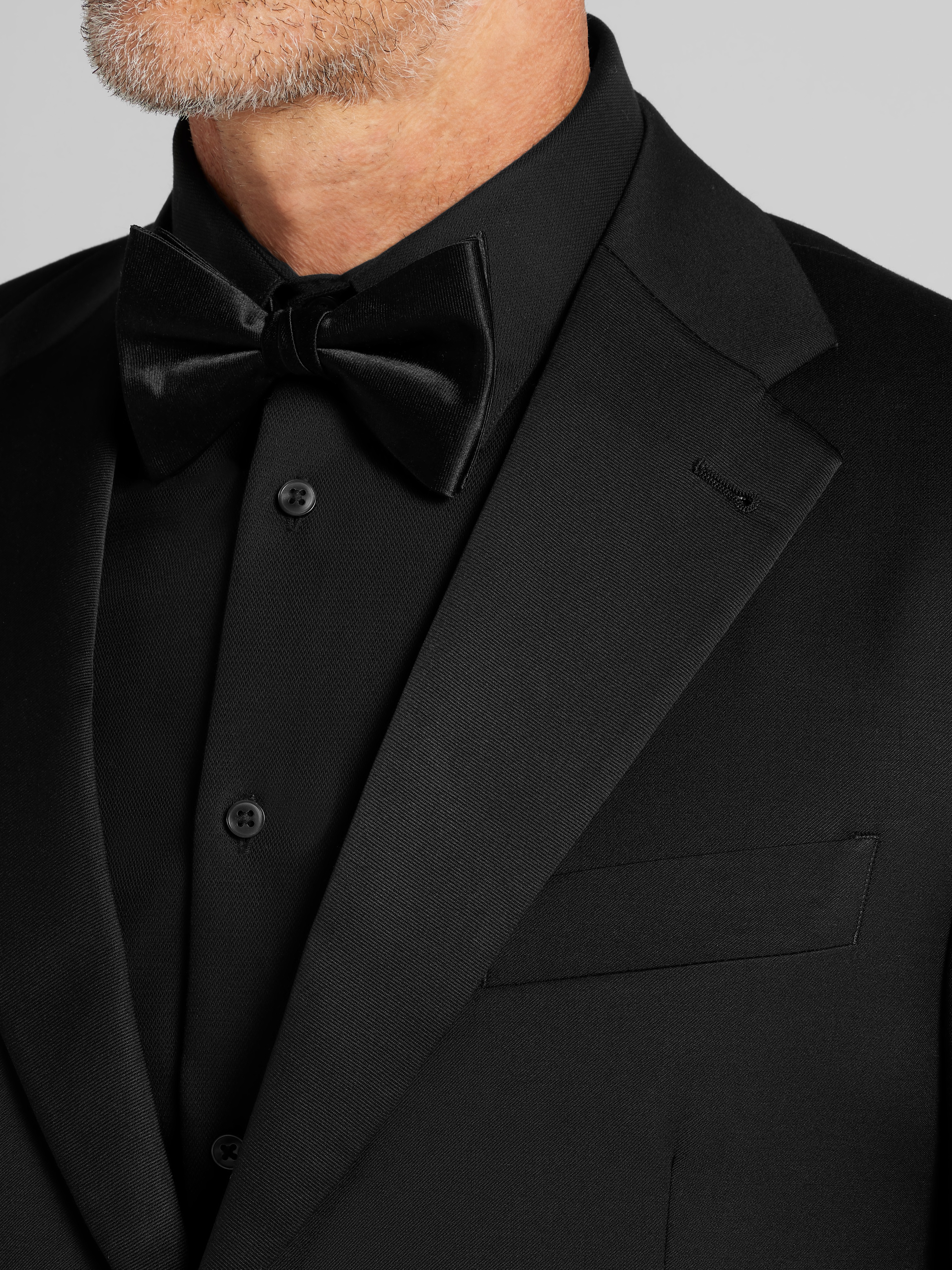 Modern Fit Wool Notch Lapel Tuxedo Jacket