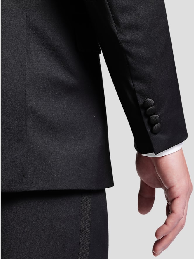 Joseph Abboud Modern Fit Wool Notch Lapel Tuxedo Jacket