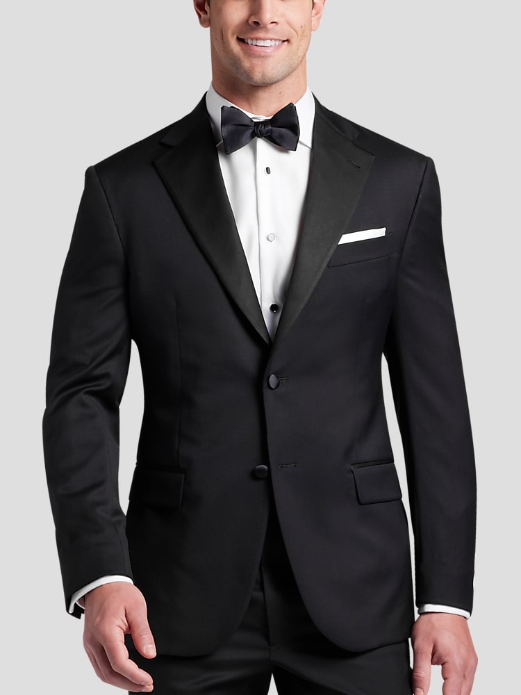 Joseph Abboud Modern Fit Wool Notch Lapel Tuxedo Jacket Tuxedo
