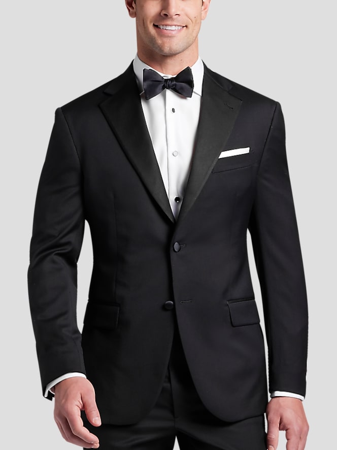 Joseph Abboud Modern Fit Wool Notch Lapel Tuxedo Jacket