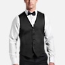 Joseph Abboud Modern Fit Wool Tuxedo Vest