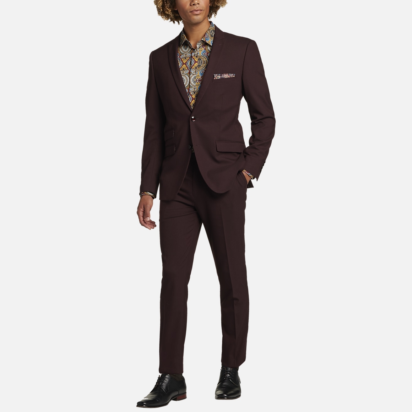 Paisley & Gray Slim Fit Knit Suit Separates Jacket | Men's | Moores Clothing