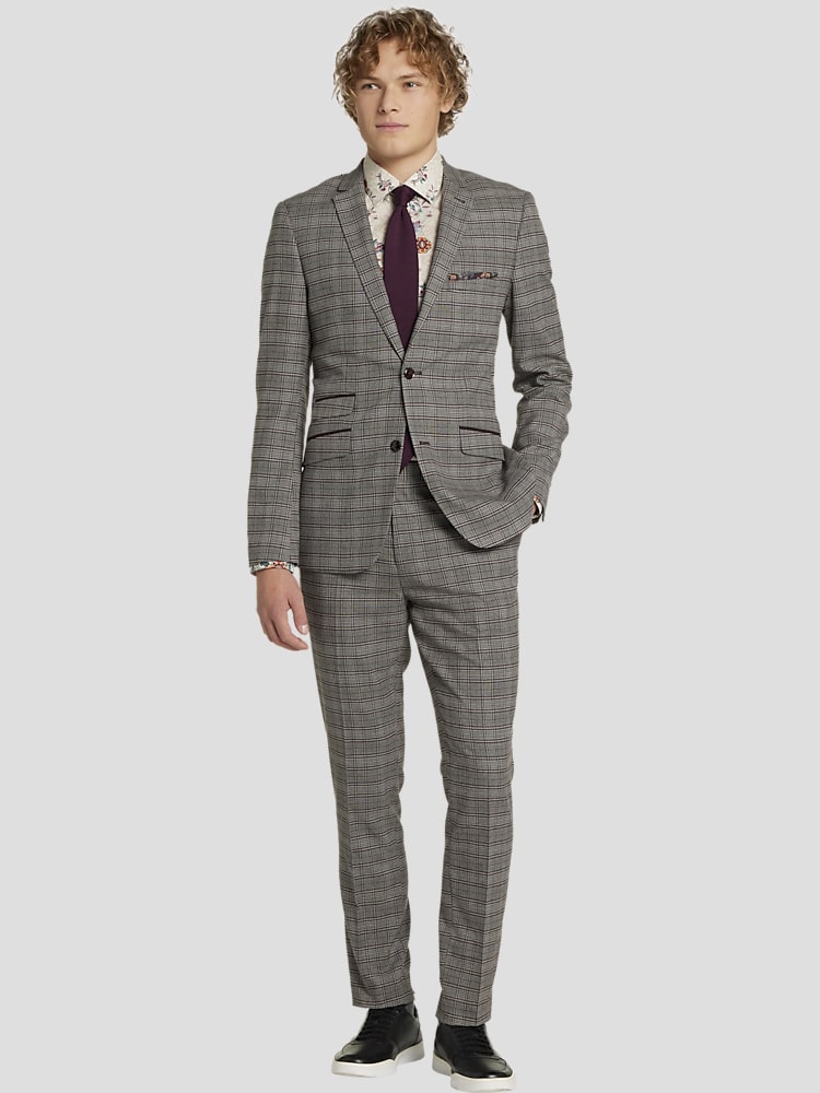 Grey suit separates discount