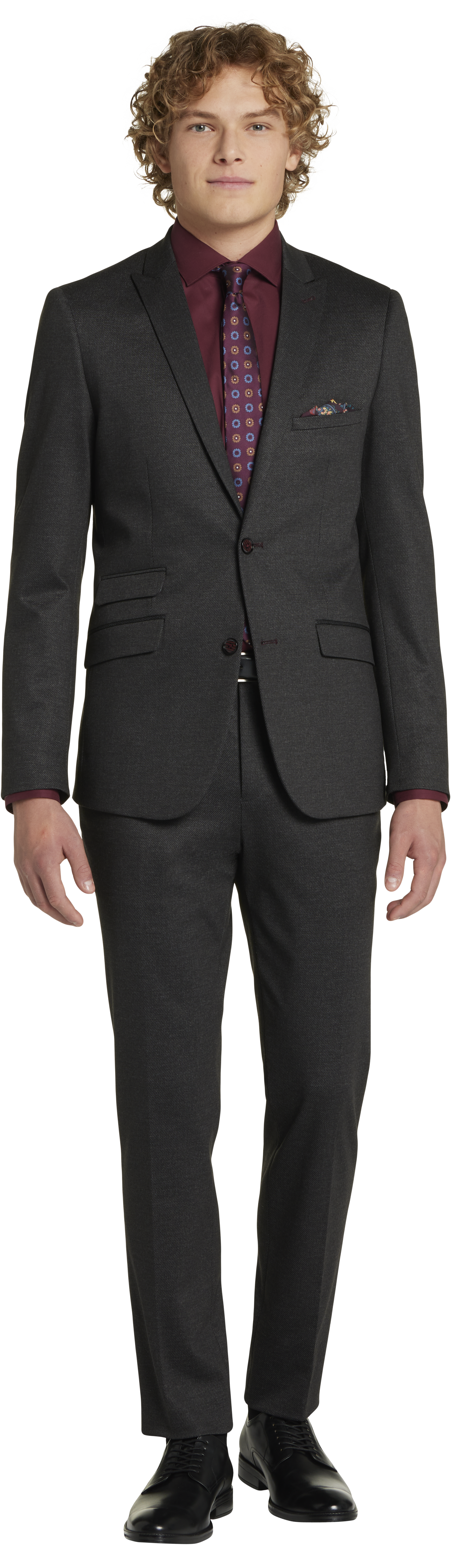 Paisley & Gray Slim Fit Knit Suit Separates Jacket | Men's | Moores Clothing