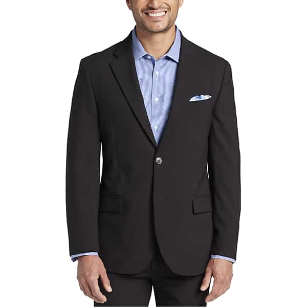 Nautica Men's Modern Fit Suit Black Solid - Size: 40 Regular TMW3YC640202