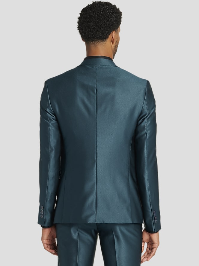 Lapel Collar Wrap Coat ★関税込 Egara Skinny Fit Peak Lapel Shiny Suit Jacket | Suit Jackets