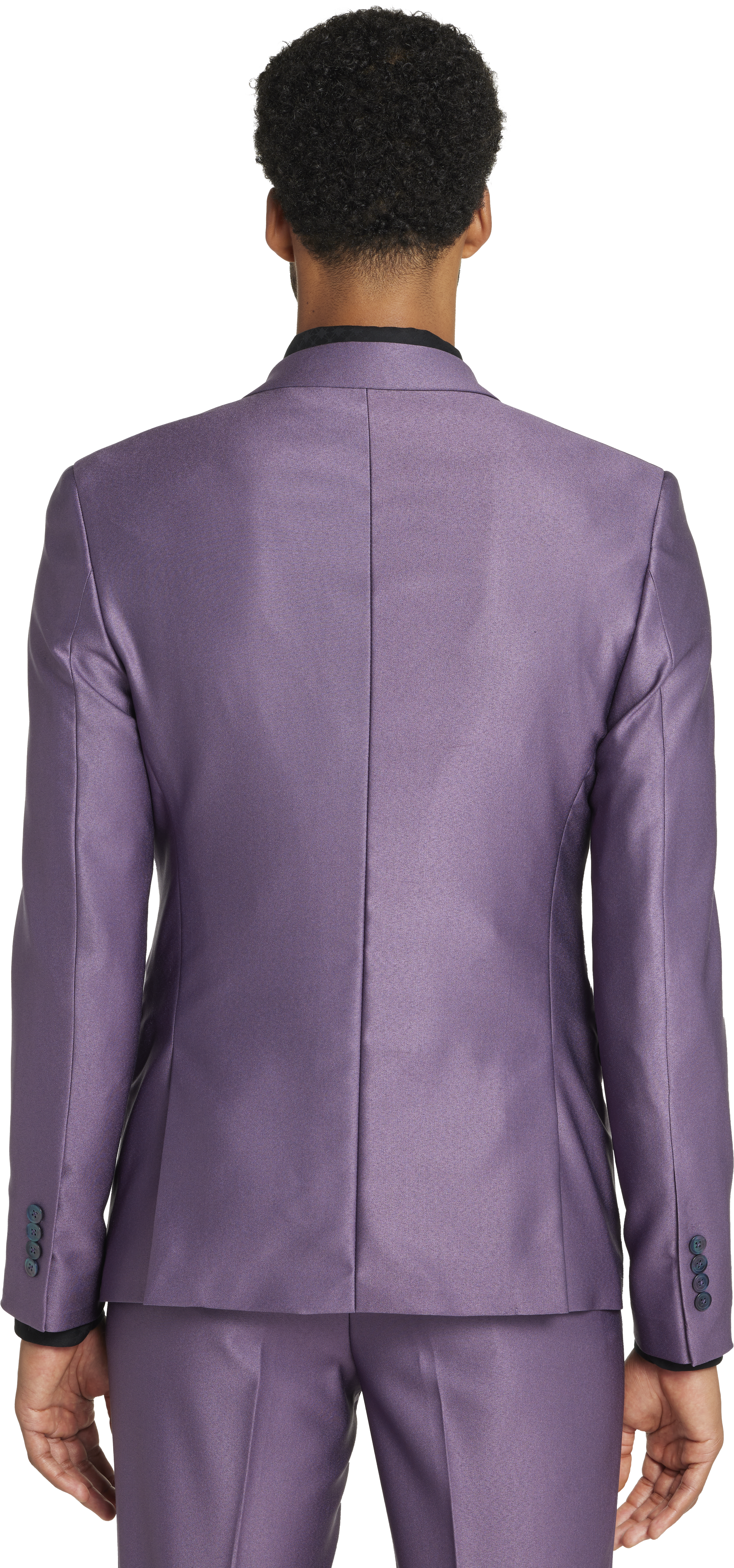 Skinny Fit Shiny Suit Jacket