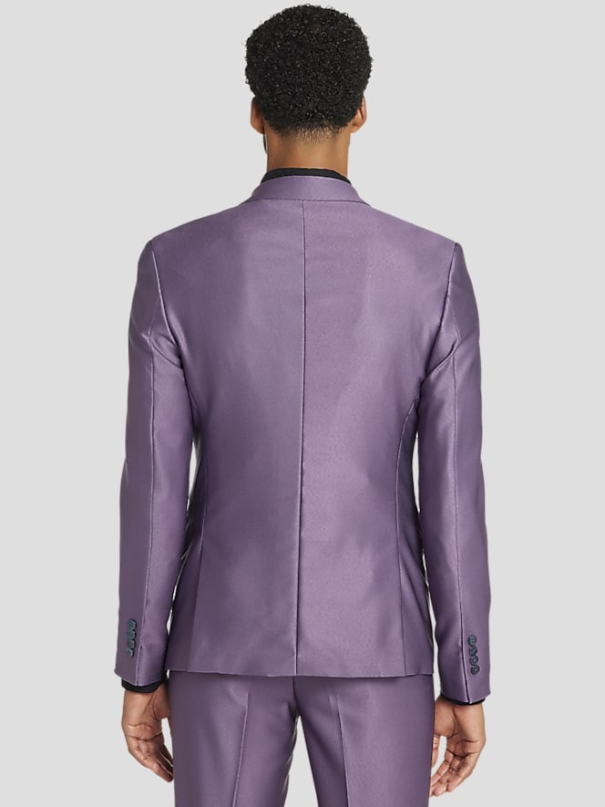 Egara Skinny Fit Shiny Suit Jacket