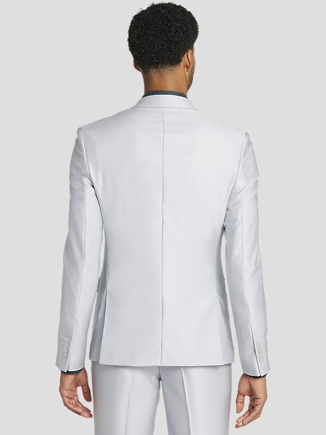 Egara Skinny Fit Shiny Suit Jacket